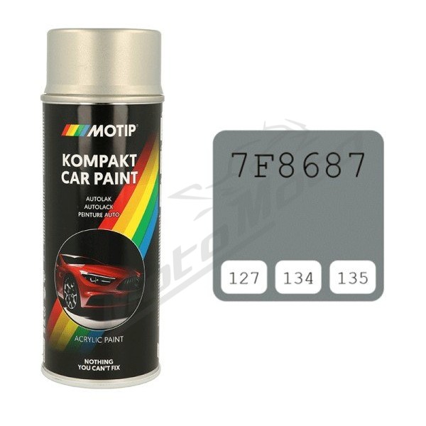 MOTIP Coloured paint 7F8687 400ml