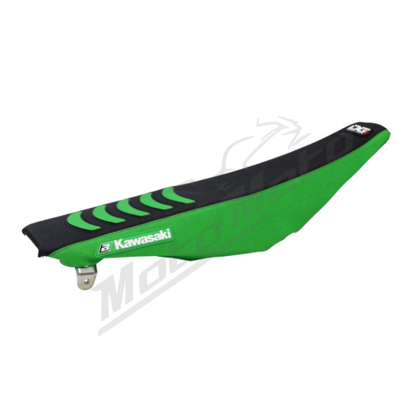 Blackbird seat cover DOUBLE GRIP 3 Kawasaki KXF 250-450cc 12-20 Green/Black