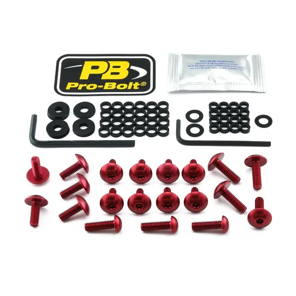 PRO BOLT Aluminium Fairing Bolt Kit for Triumph Street Triple 675cc 15-16