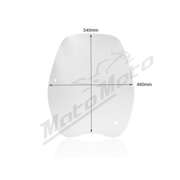 WRS Windscreen for Scooter Clear Honda SH 125-350cc 20-24