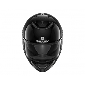Shark Spartan Blank Black Glossy Full Face Helmet