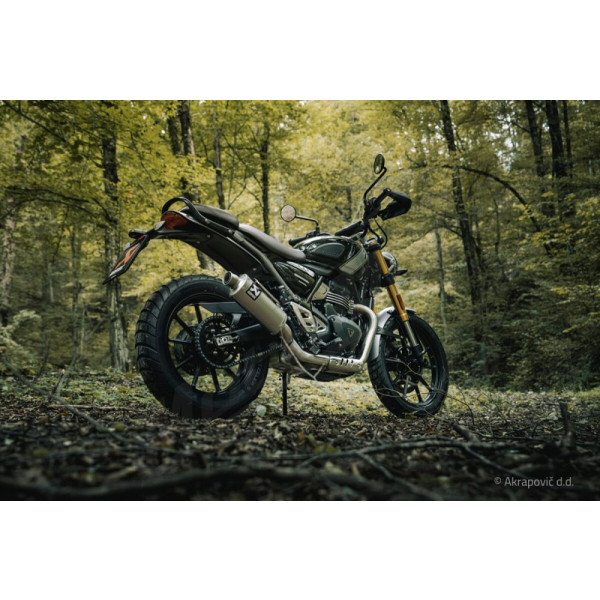 AKRAPOVIC Slip-On Titano duslintuvas Triumph Scrambler / Speed 400 24-25