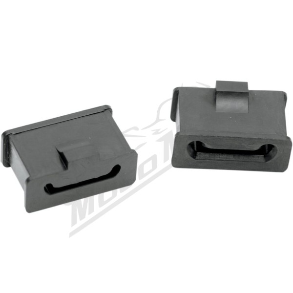 DRAG SPECIALTIES Rubber Muffler Mounts 2pcs.