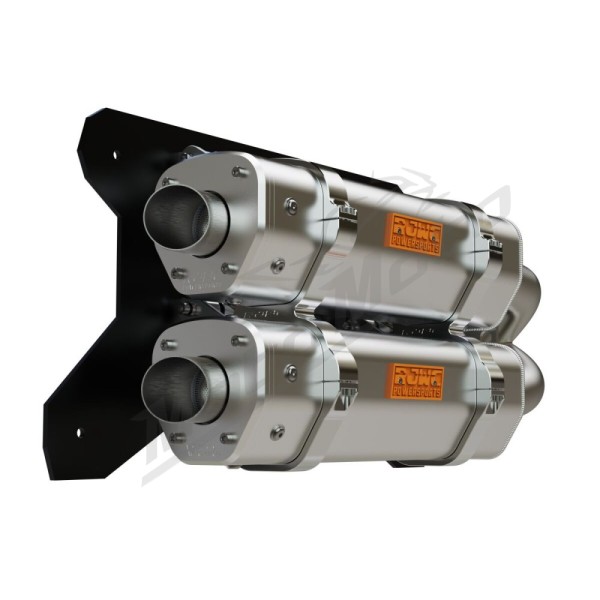 RJWC POWERSPORTS APX Aluminium Slip-On Muffler Polaris RZR XP 1000 Turbo / RZR XP 4 1000cc 16-21