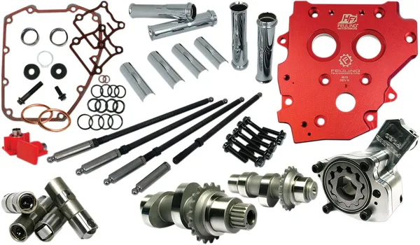 FEULING PARTS Race Series® Cilindro galvos komponentų kompl. Harley Davidson FLD / FLHR 1450-1800cc 06-17