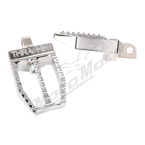 THRASHIN SUPPLY CO. Militant Foot Pegs Harley Davidson E / EL / ELF / F 1000-1923cc 36-25