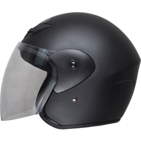 AWINA PILOT MATT BLACK open face HELMET