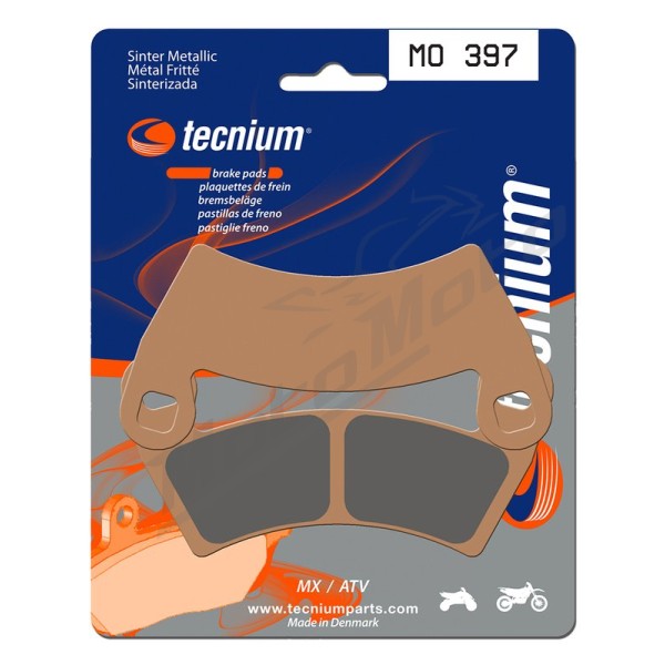 TECNIUM MX/ATV Sintered Metal Brake pads MO397 Polaris Ranger / RZR 500/1000 99-21