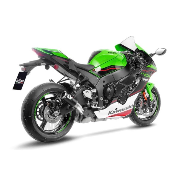 LEOVINCE LV Corsa Carbon Fiber Slip-On Muffler KAWASAKI ZX-10R 1000 16-25