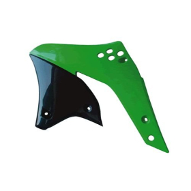 Racetech Radiator Guards KAWASAKI KXF 250 06-08 Green