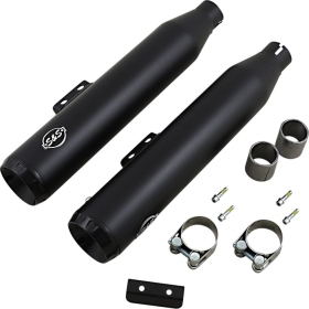 S&S CYCLE Grand National 50 State Slip-On Mufflers Harley Davidson FLFB / FLFBS / FLSL / FXBB 1750-1923cc 18-23