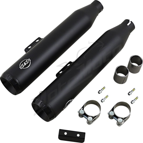 S&S CYCLE Grand National 50 State Slip-On Mufflers Harley Davidson FLFB / FLFBS / FLSL / FXBB 1750-1923cc 18-23