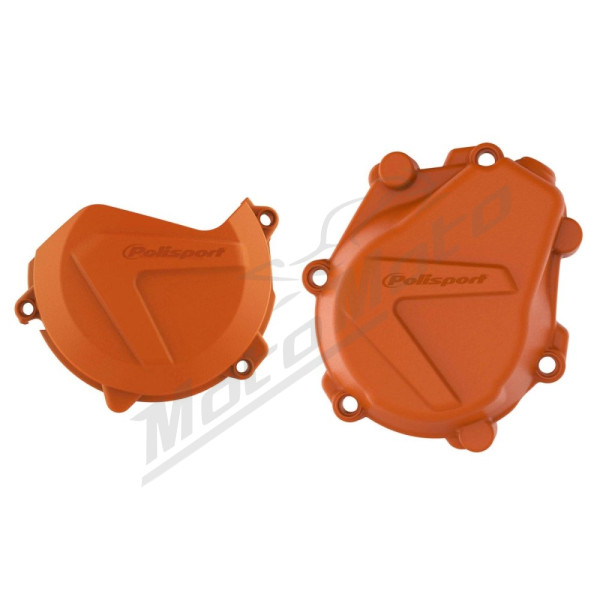Polisport alternator cover (lid) and clutch cover cover kit KTM / Husqvarna 450 16-22