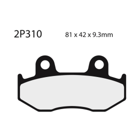NISSIN stabdžių trinkelės Suzuki AN 250-400cc 99-09