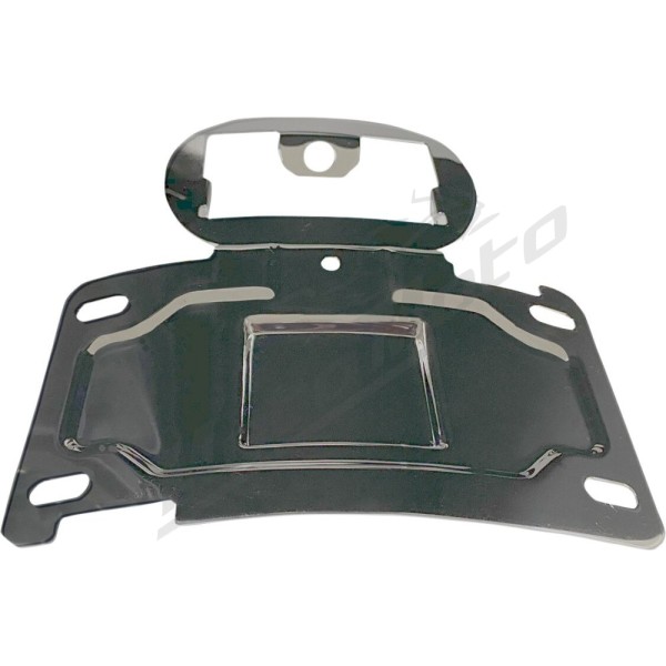 CUSTOM DYNAMICS License Plate Relocation Mount Harley Davidson FLHTCU / FLHTCUL 1690-1923cc 14-24
