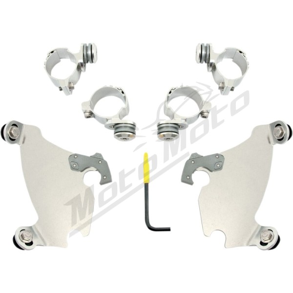 MEMPHIS SHADES HD Gauntlet Fairing Trigger-Lock Hardware Kit Harley Davidson FXD / FXDI / FXDL / XG / XL / XLH 883-1450 86-22