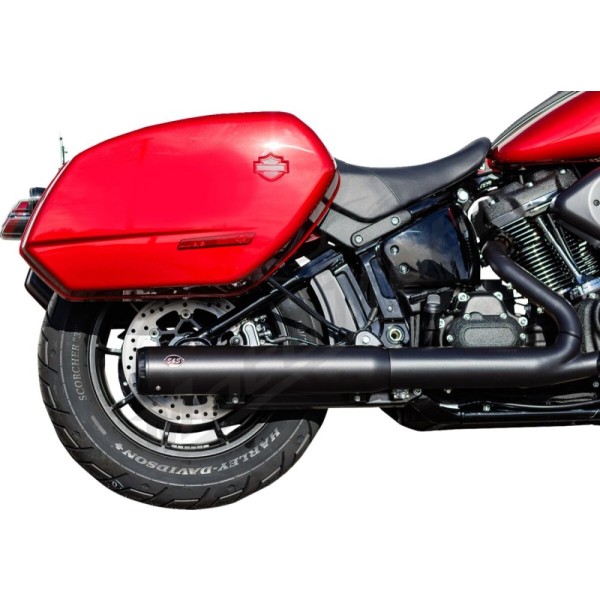 S&S CYCLE Grand National Slip-On Muffler Harley Davidson FLHCS / FXBB / FXLRS / FXLRST 1923cc 25