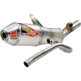 PRO CIRCUIT T-6 Stainless Steel/Aluminum Exhaust System Honda CRF 450R/RX 21-26