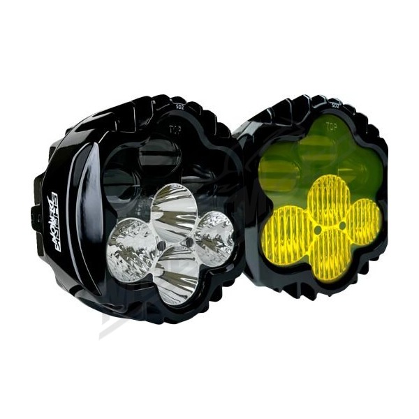 CUSTOM DYNAMICS Shark Demon® 2 LED Headlight + Fog Lamp Combo Harley Davidson FLTRK / FLTRX / FLTRXSE 1690-1923cc 15-25