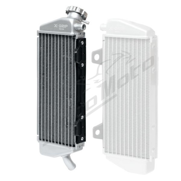 X-grip right radiator (with cap) KTM / Husqvarna / Gas Gas 125-300 19-23