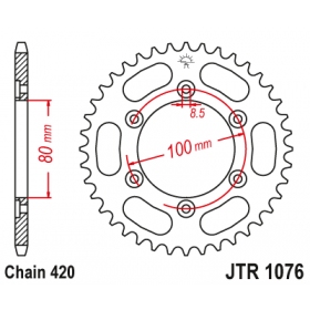 Rear sprocket JTR1076