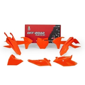 RACETECH Plastikų komplektas KTM SX 85cc 18-24 Oranžinė 
