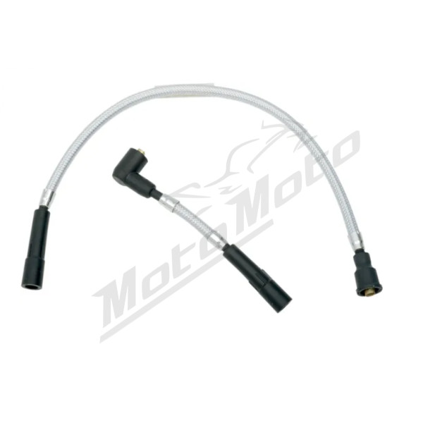 MAGNUM SHIELDING Degimo laidai chromuoti Harley Davidson XL / XLH 883/1200 86-03 