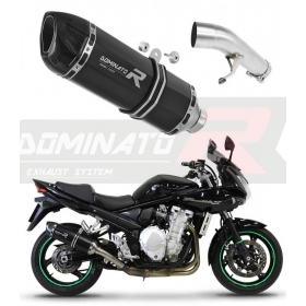 Exhaust silencer Dominator HP1 BLACK SUZUKI GSF 650 N / S BANDIT 2007-2016