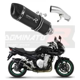 Exhaust silencer Dominator HP1 BLACK SUZUKI GSF 650 N / S BANDIT 2007-2016
