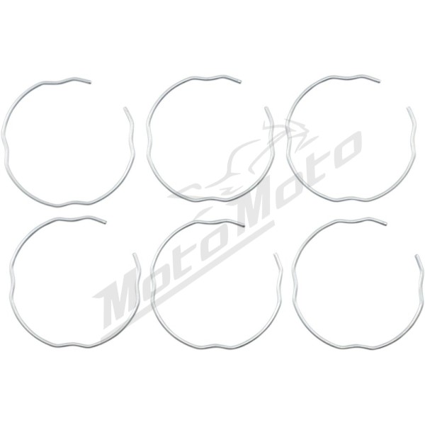 JAMES GASKET Fork Seal Retainers Harley Davidson 883-1450cc 1986-2019 6pcs