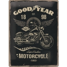 Metal tin sign GOOD YEAR 30x40