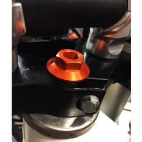 SCAR Steering Stem Nut Orange