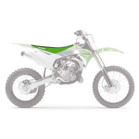 Blackbird Racing Double Grip 3 Seat Cover Kawasaki KX 85cc 14-23 Green/Black