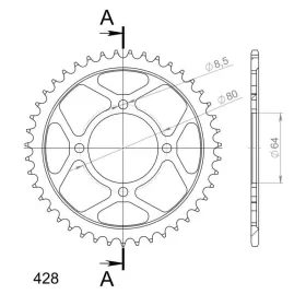 Supersprox / JT Rear sprocket 838.39 39t