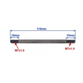 Smeigė M7x1 (ilgis 115mm)