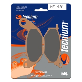 TECNIUM Street Performance Sintered Metal Brake pads - MF431 Yamaha MT-03 / R3 / X-Max / YZF-R25 / YZF-R3 15-25