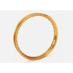 EXCEL Rear Rim 19x1,85x36T Gold  FANTIC XX / XXF / GAS GAS MC / HONDA CR / CRF / HUSQVARNA TC / KAWASAKI KX / SUZUKI RM-Z / YAMAHA YZ 