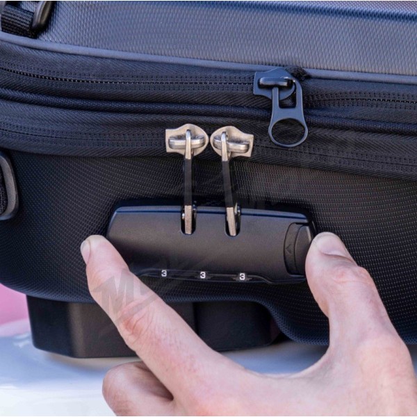 Fuel tank bag SHAD CLICK E09CL 9L (with lock + phone holder)