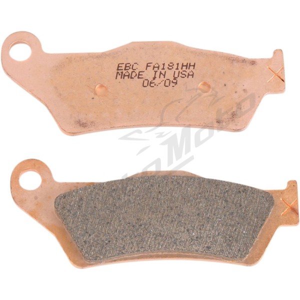 EBC Sintered "HH" Brake Pads APPRILIA / BAJAJ / BMW / CAGIVA / DUCATI / HARLEY / HUSQVARNA / KTM / MOTO / ROYAL ENFIELD / TRIUMPH / YAMAHA 135-1300cc 94-24