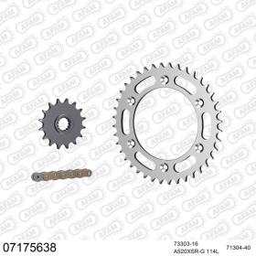 AFAM Chain Kit 520 16/45 118 links KTM Adventure 890cc 21