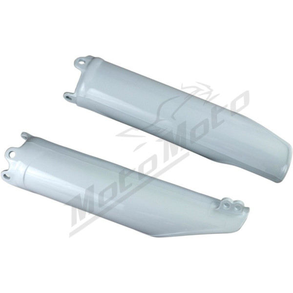 UFO Fork Guards Honda CRF 250-450R/RX 09-19 White