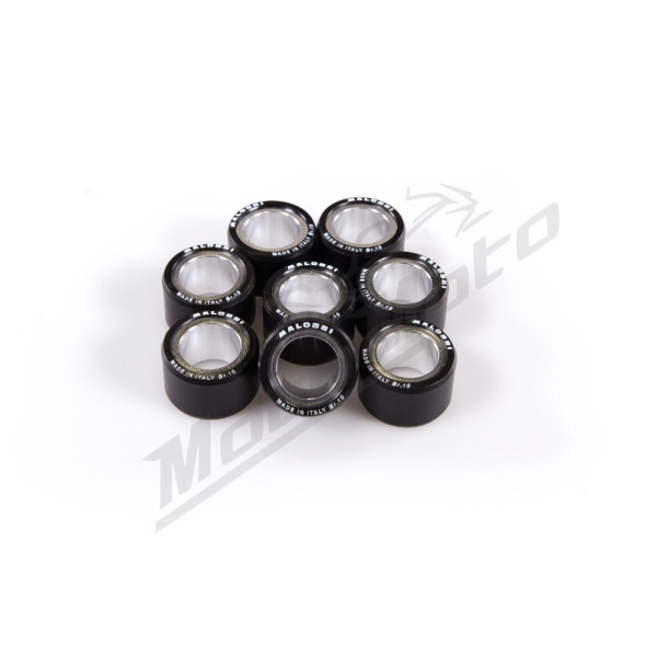 Variatoriaus ritinėlių komplektas MALOSSI HTRoll Piaggio / Vespa / Aprilia / Gilera / Derbi 125-200cc 94->