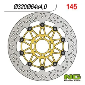 NG Front Floating Brake Disc 320X64X4mm Benelli / Bimota / Cagiva / Ducati 400-1130cc 89-11
