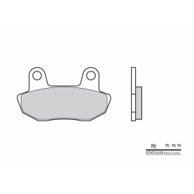BREMBO Street Carbon Ceramic stabdžių trinkelės HONDA CB / VT 450-750cc 1982-1985