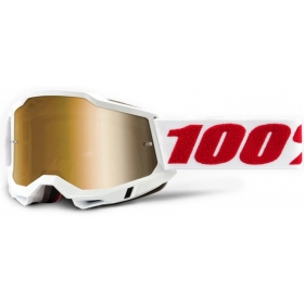 Off Road 100% Accuri 2 Denver Junior Goggles For Kids (Mirrored Lens)