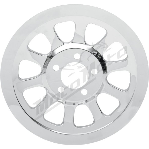 DRAG SPECIALTIES Chrome Outer Rear Pulley Insert Harley Davidson FLS / FLSS / FLSTC 1584-1800cc 07-17