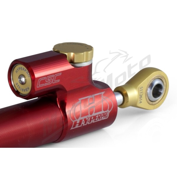 HYPERPRO CSC Steering Damper 75mm Aprilia / Benelli / BMW / Buell / Ducati / Honda / Kawasaki / KTM / Moto Guzzi / Royal Enfield / Suzuki / Triumph / Yamaha 100-1300 85-21