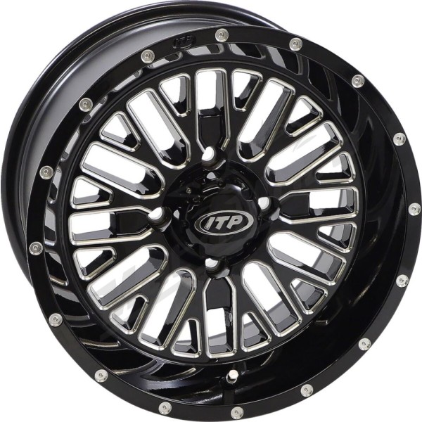 ITP Momentum Wheel 14x7 4/110 4+3 Black