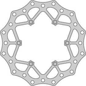 Delta braking front disc (260x126,5x3mm) KTM / Gas Gas 125-450 91-25