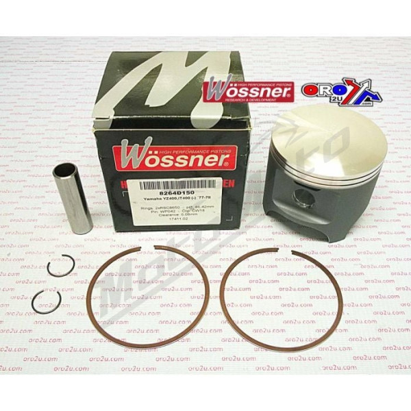 WOSSNER Piston Kit 86,92mm Yamaha IT / YZ 400cc 77-78